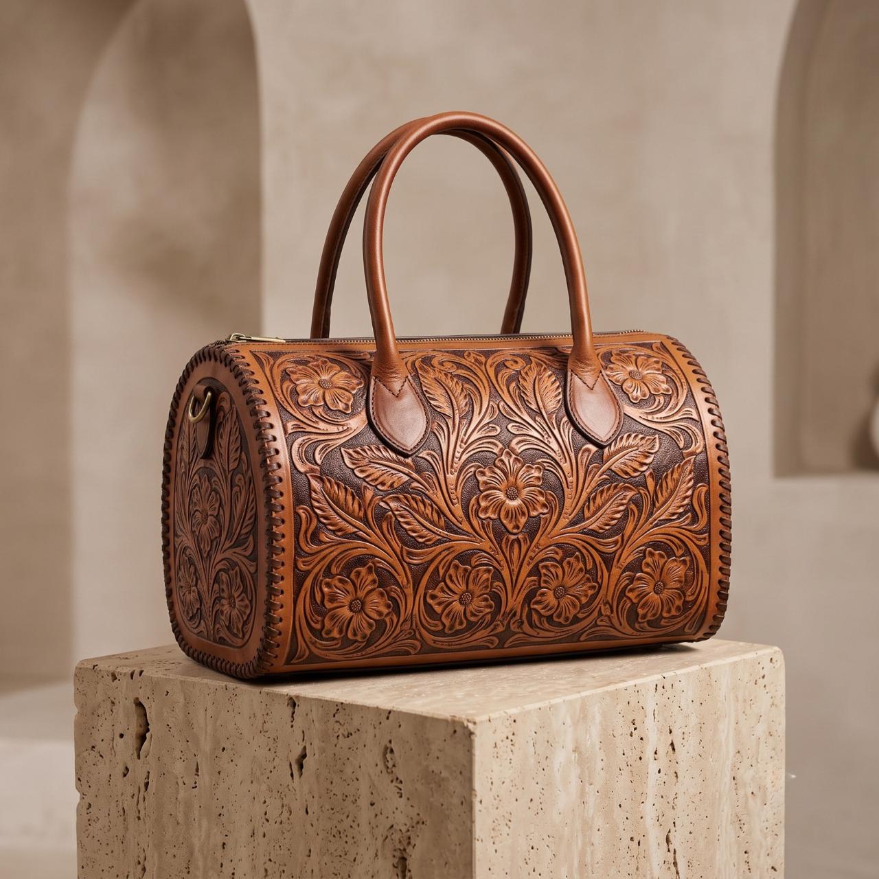 Leather bags from the Al Maryam collection